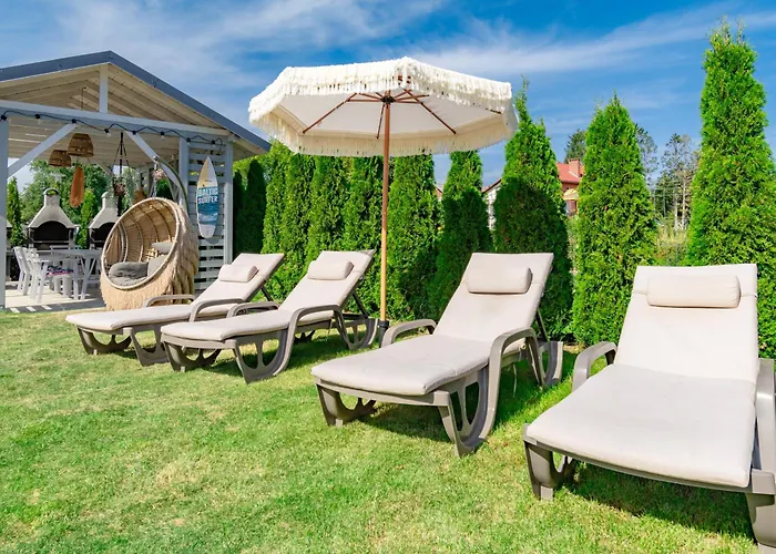 Apartament łódź Wikingów Rowy (Pomerania)